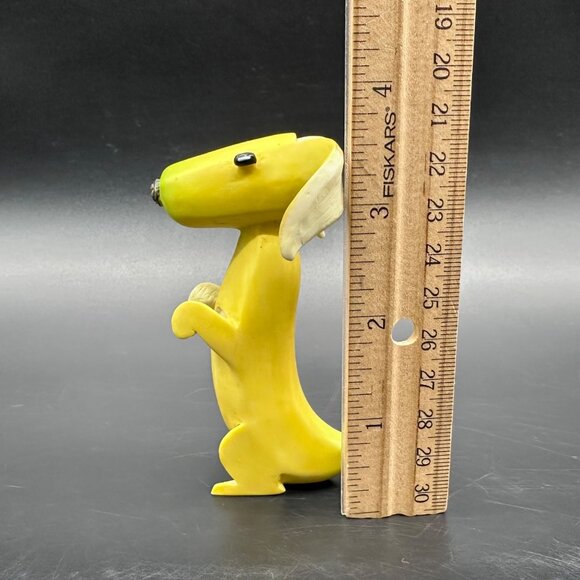 Enesco Home Grown Banana Dog Dachshund Figurine Anthropomorphic Resin Kitsch - Picture 11 of 11